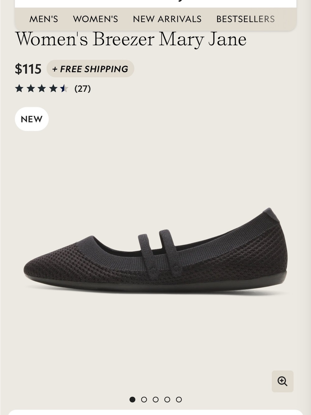 ISO allbirds Women's Breezer Mary Jane size 9